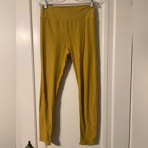 LulaRoe Buttery Soft Leggings - Mustard Yellow -Women’s One Size